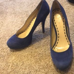 Blue heels